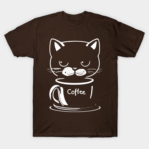 Paws and coffee bliss T-Shirt by Javisolarte